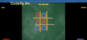 Trò chơi Tic-Tac-Toe﻿, game đánh caro full source code