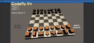 Trò chơi cờ vua (2D & 3D) trong Công cụ UNITY với mã nguồn