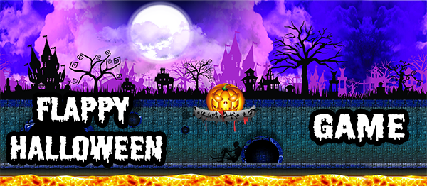 full source code Trò chơi Halloween Flappy