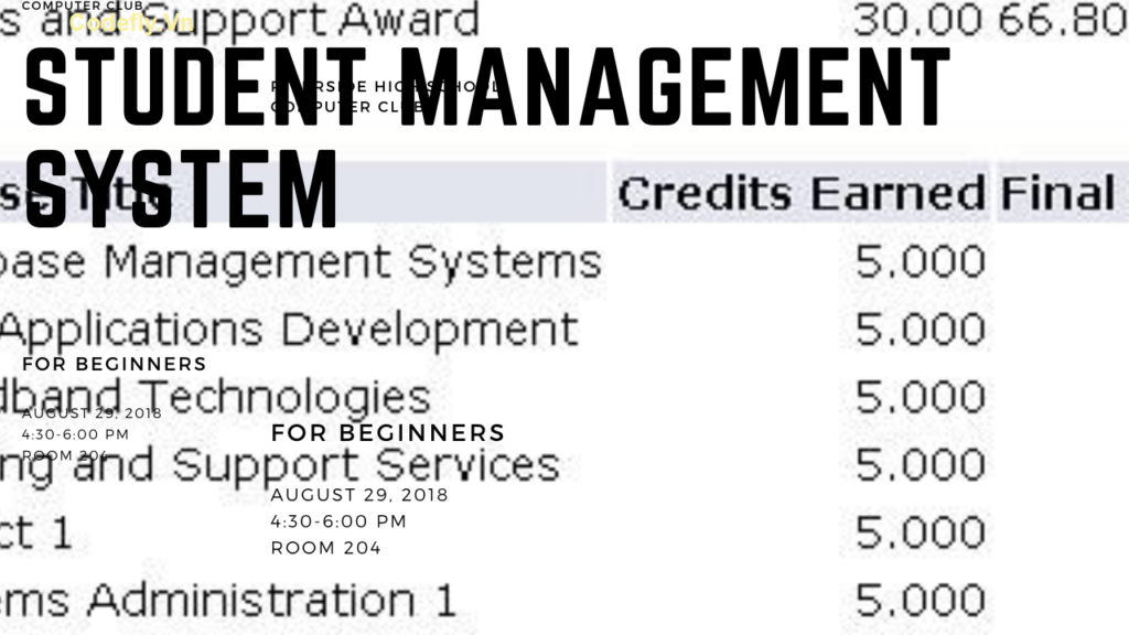Hệ thống quản lý sinh viên bằng Java
