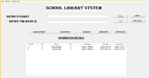 Hệ thống thư viện trường học sử dụng Python